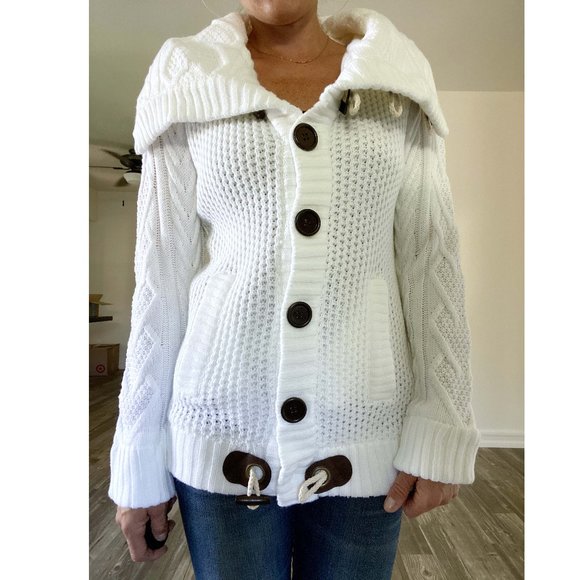 Cable knit sweater, size M - Picture 1 of 2